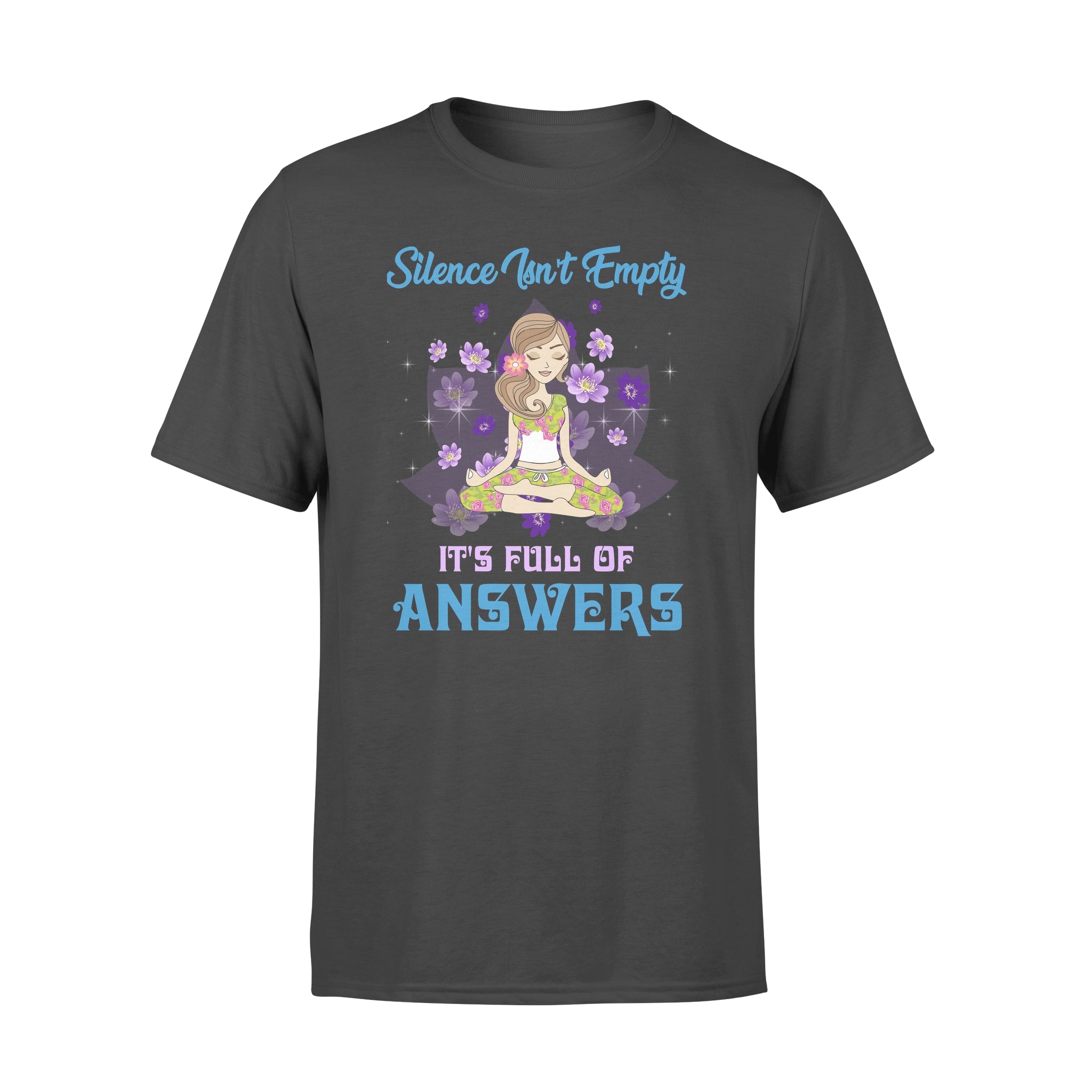 Sakura Silence isn’t Empty It’s Full Of Answers For Yoga Girls – T-Shirt