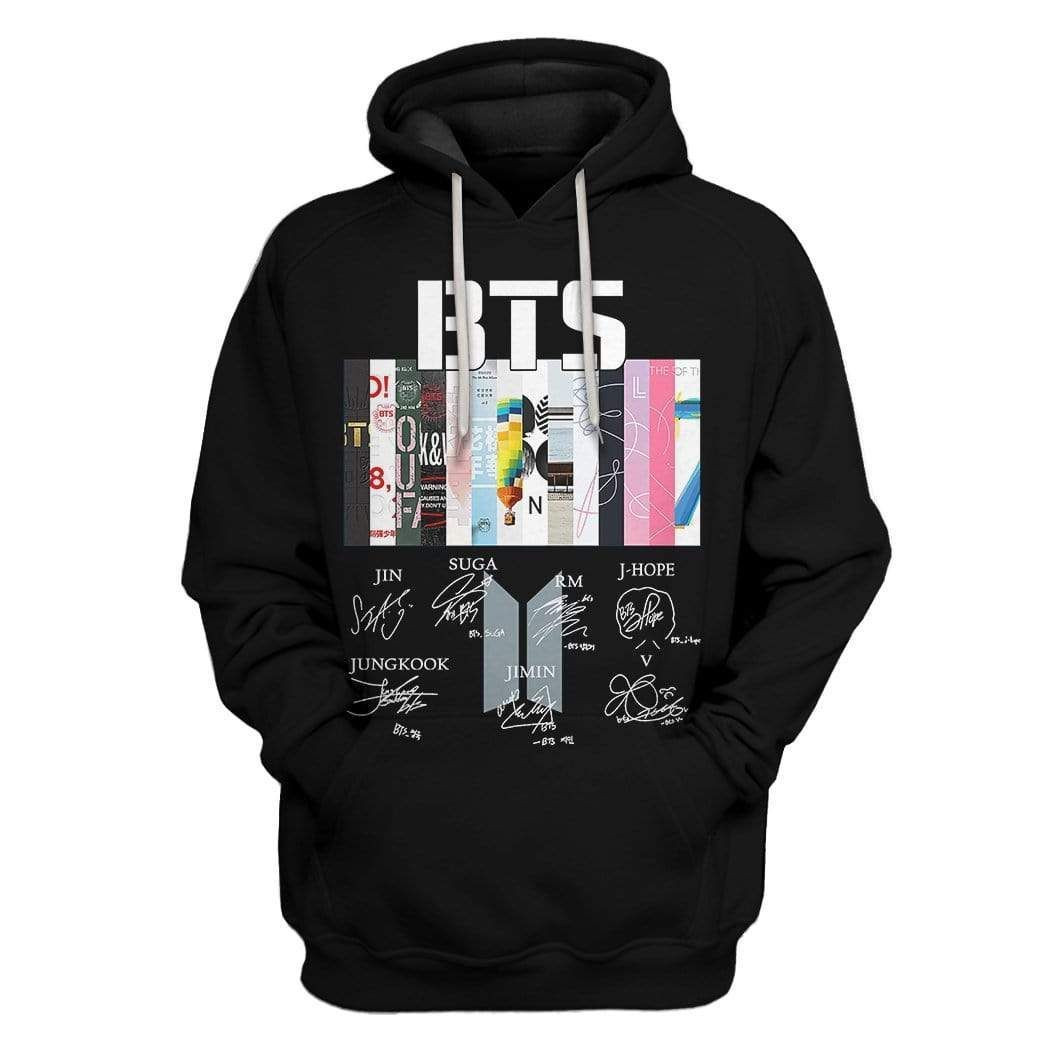 3D Bts Proud To Be An Army Custom Hoodie Apparel