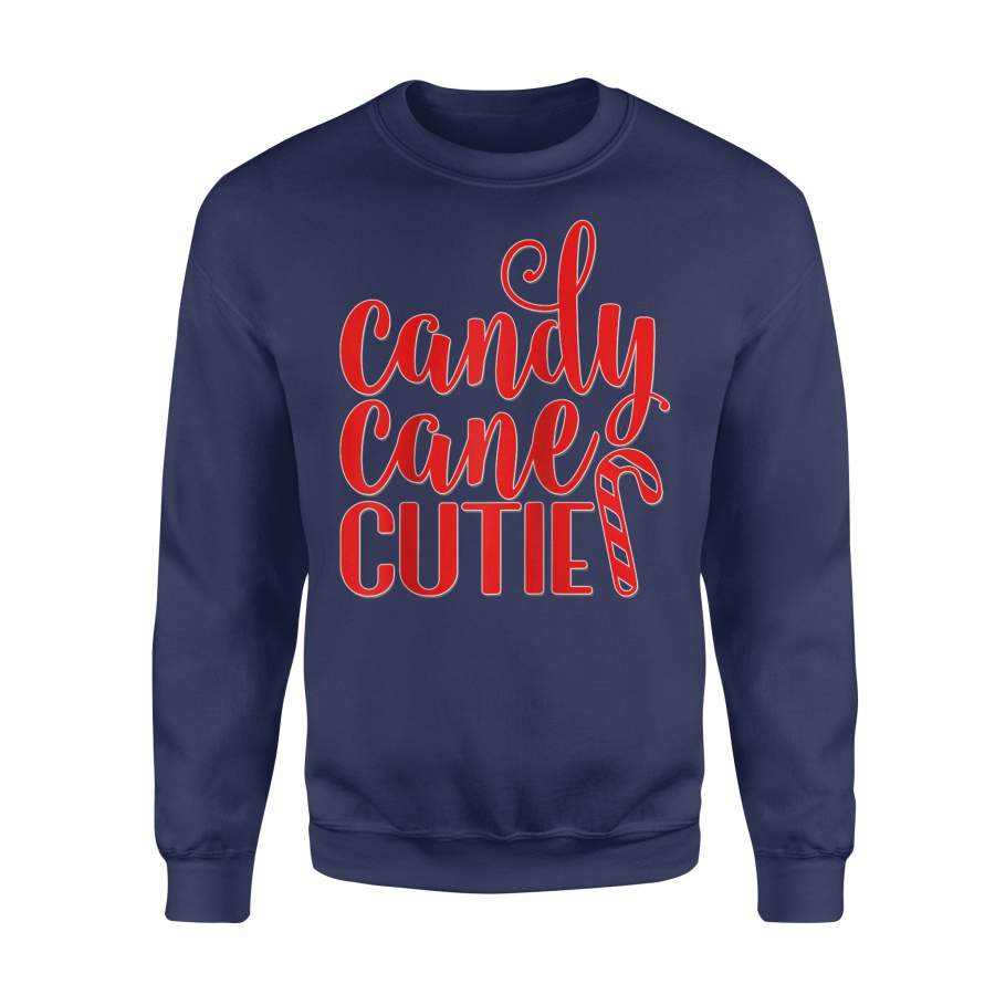 Christmas Candy Cane Cutie Raglan Sweatshirt T shirt Christmas Gift Ideas