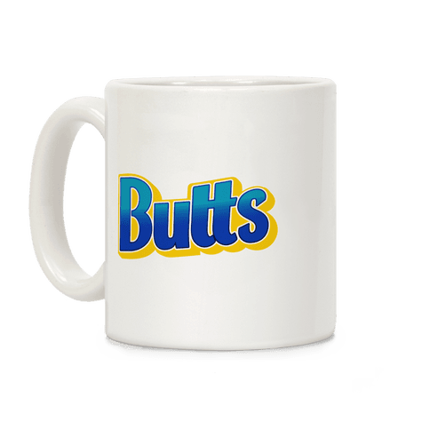 Butts Candy Logo Coffee Mug