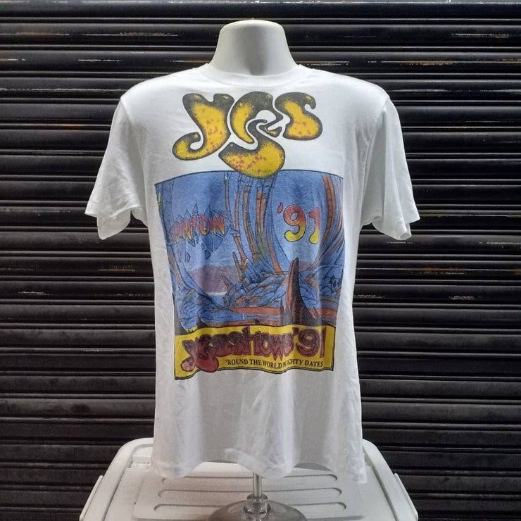 Vintage 90S Band Yes Tees Shirt