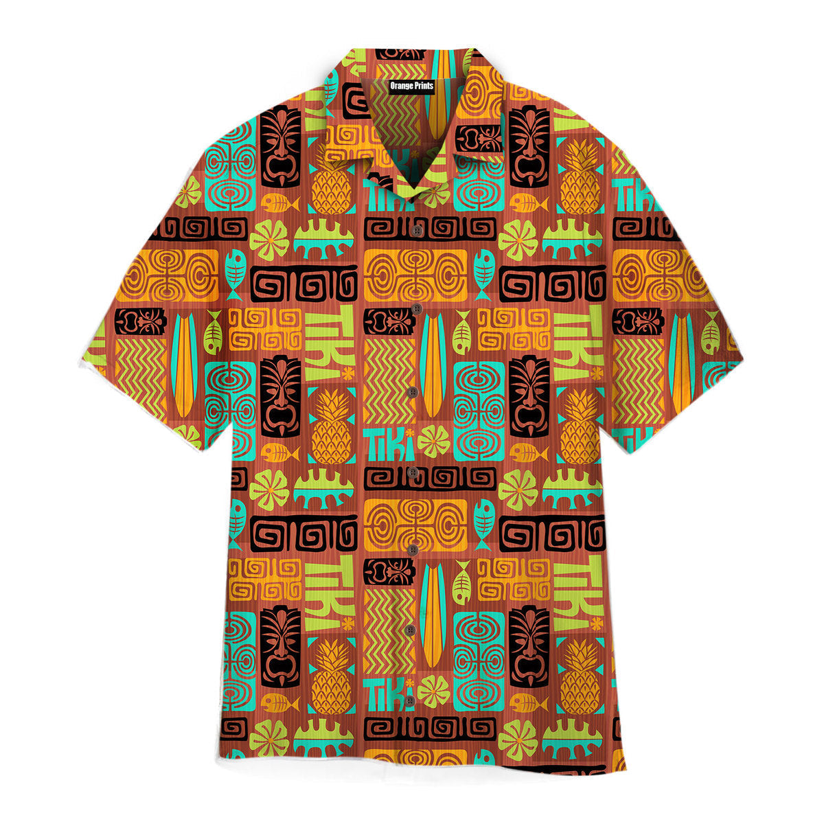 Exotic Tiki Pattern Aloha Hawaii Shirts For Men Women Ha89681