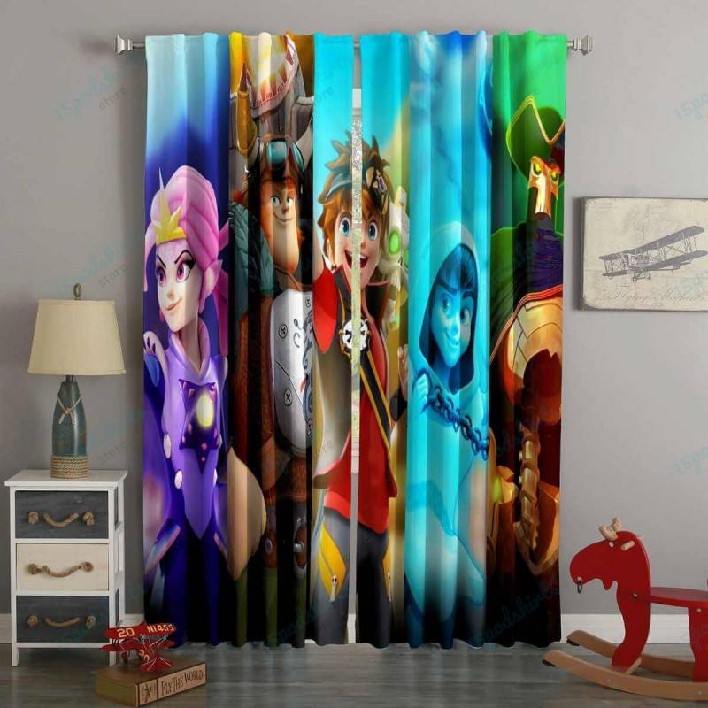 3D Printed Zak Storm Style Custom Living Room Curtains