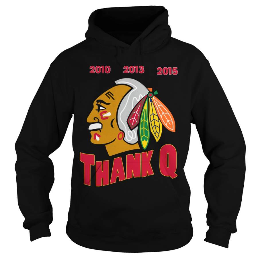 Chicago Blackhawks Thank Q coach Hoodie