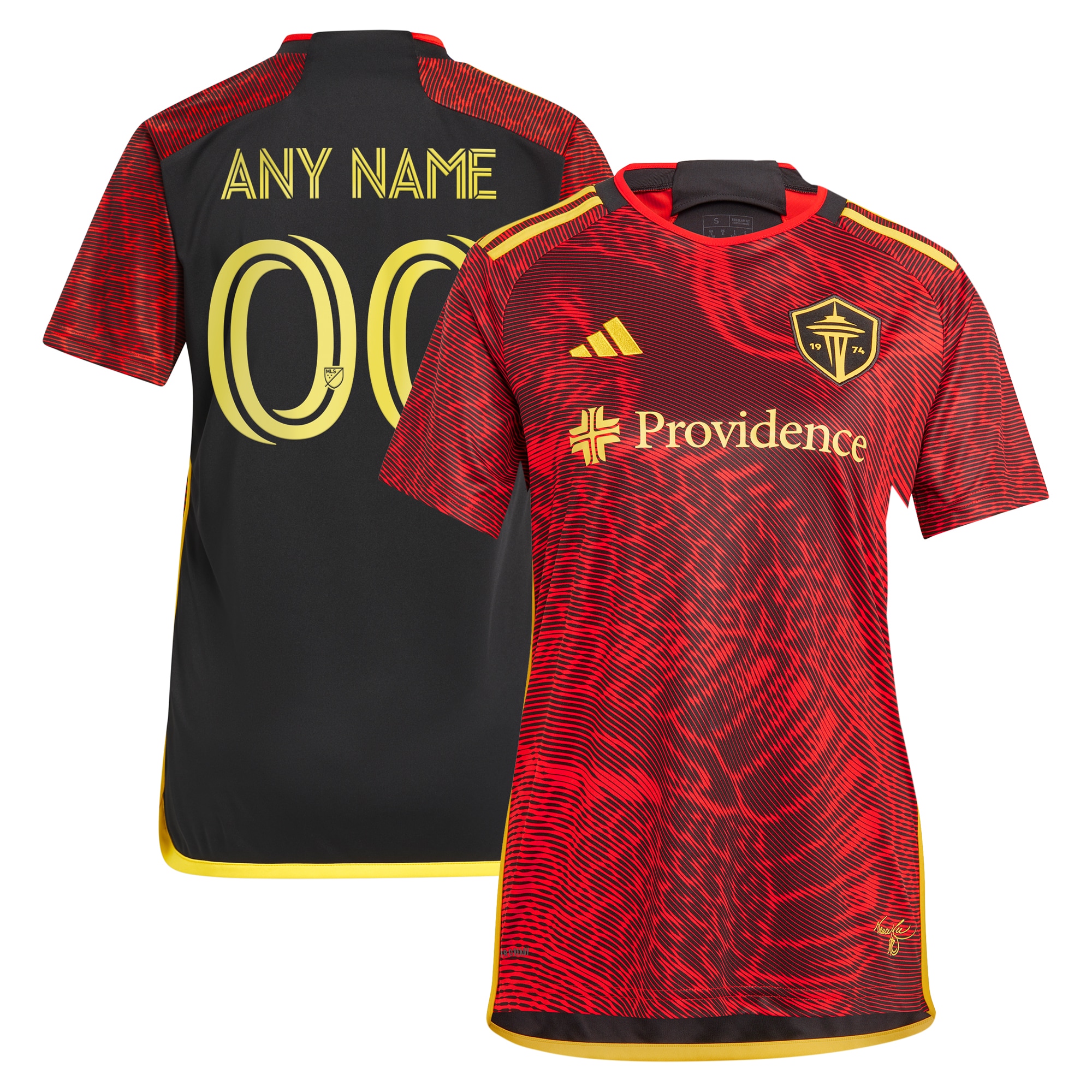 Seattle Sounders FC Women's 2024 The Bruce Lee Kit Replica Custom Jersey  Red