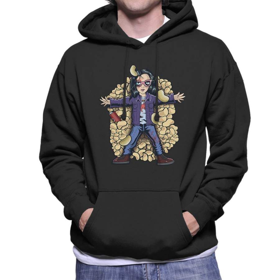 American Mutie Laura Logan X Men Men’s Hooded Sweatshirt