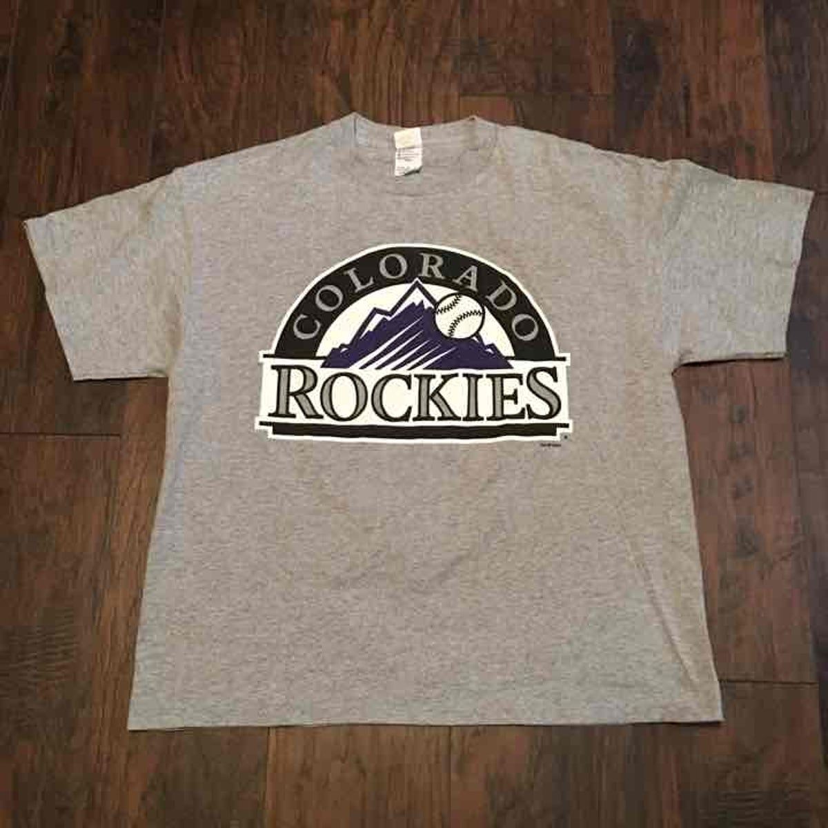 2003 Colorado Rockies Logo shirt