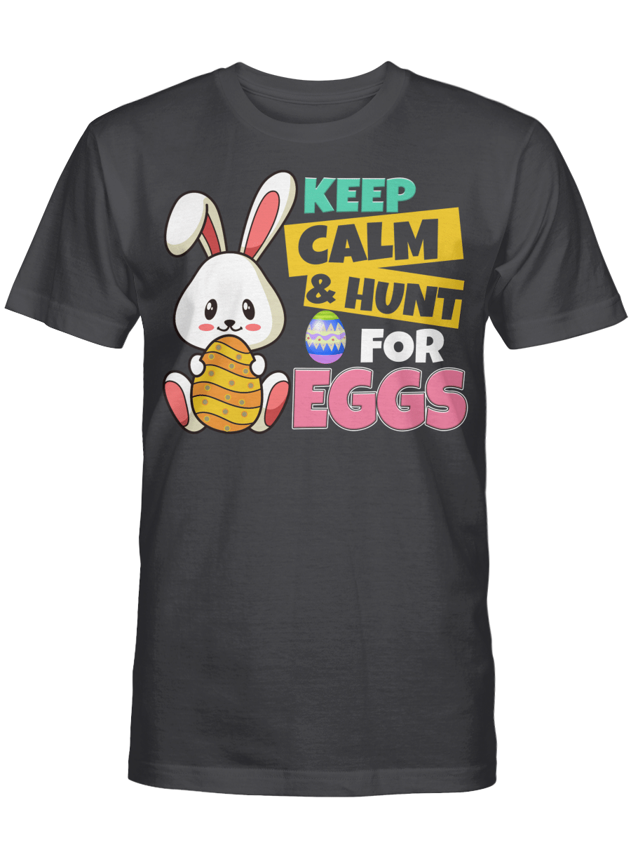 Keep Calm Hug a Bunny Easter Bunnies Funny Shirt