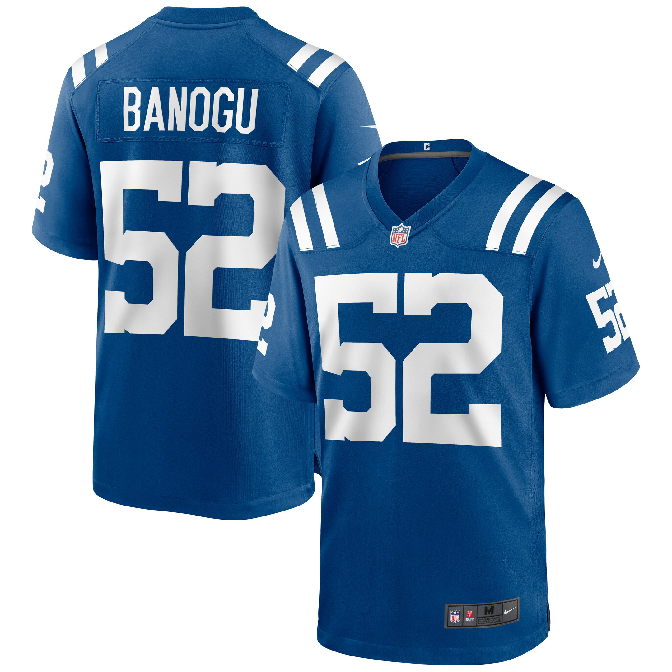 Ben Banogu Indianapolis Colts Game Jersey – Royal NFL