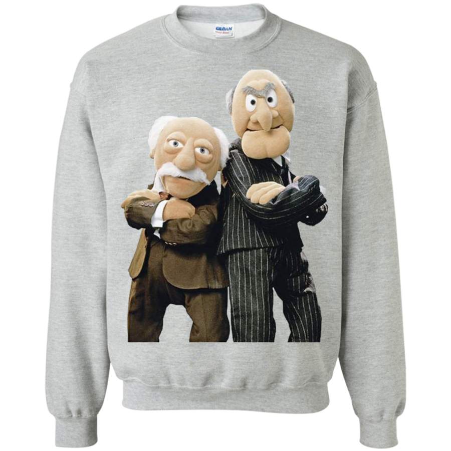 AGR Statler and Waldorf Crewneck Pullover Sweatshirt