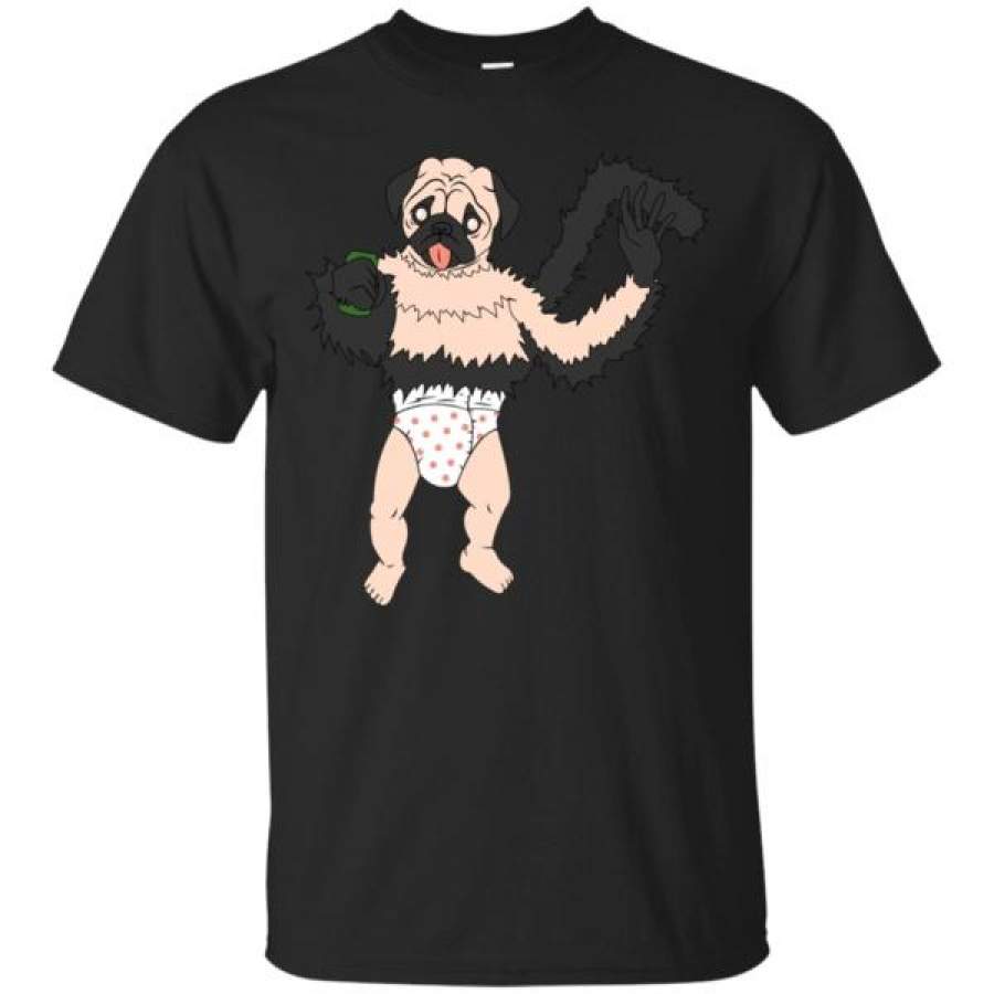 Dog Pug T-Shirt Puppy Monkey Baby Shirts