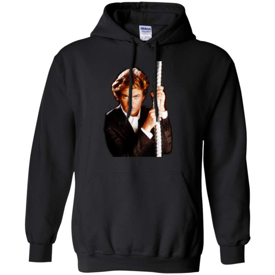 George Michael C (for Dark background) Pullover Hoodie