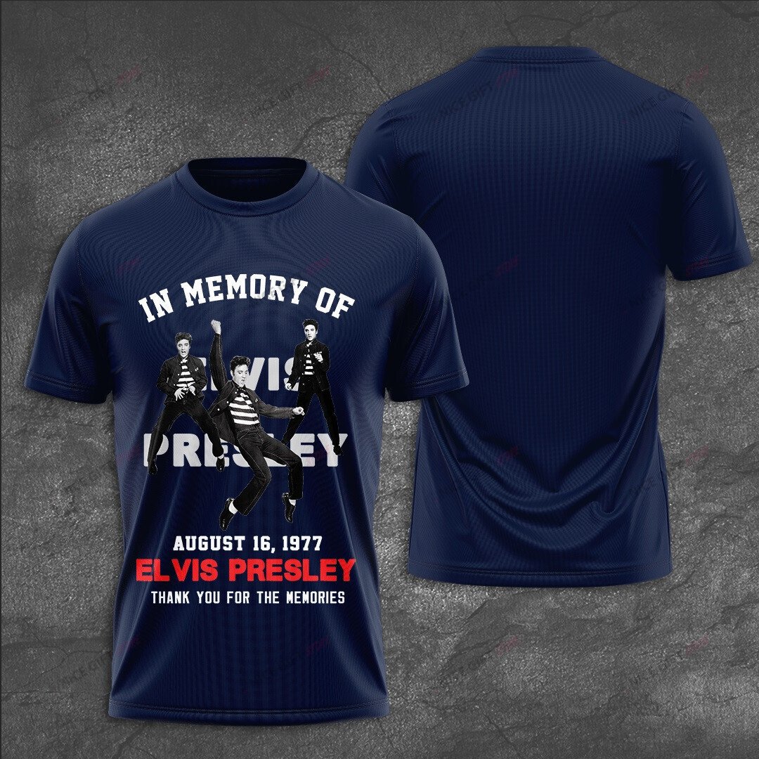 Elvis Presley 3D T-Shirt 3Ts-L8Z2