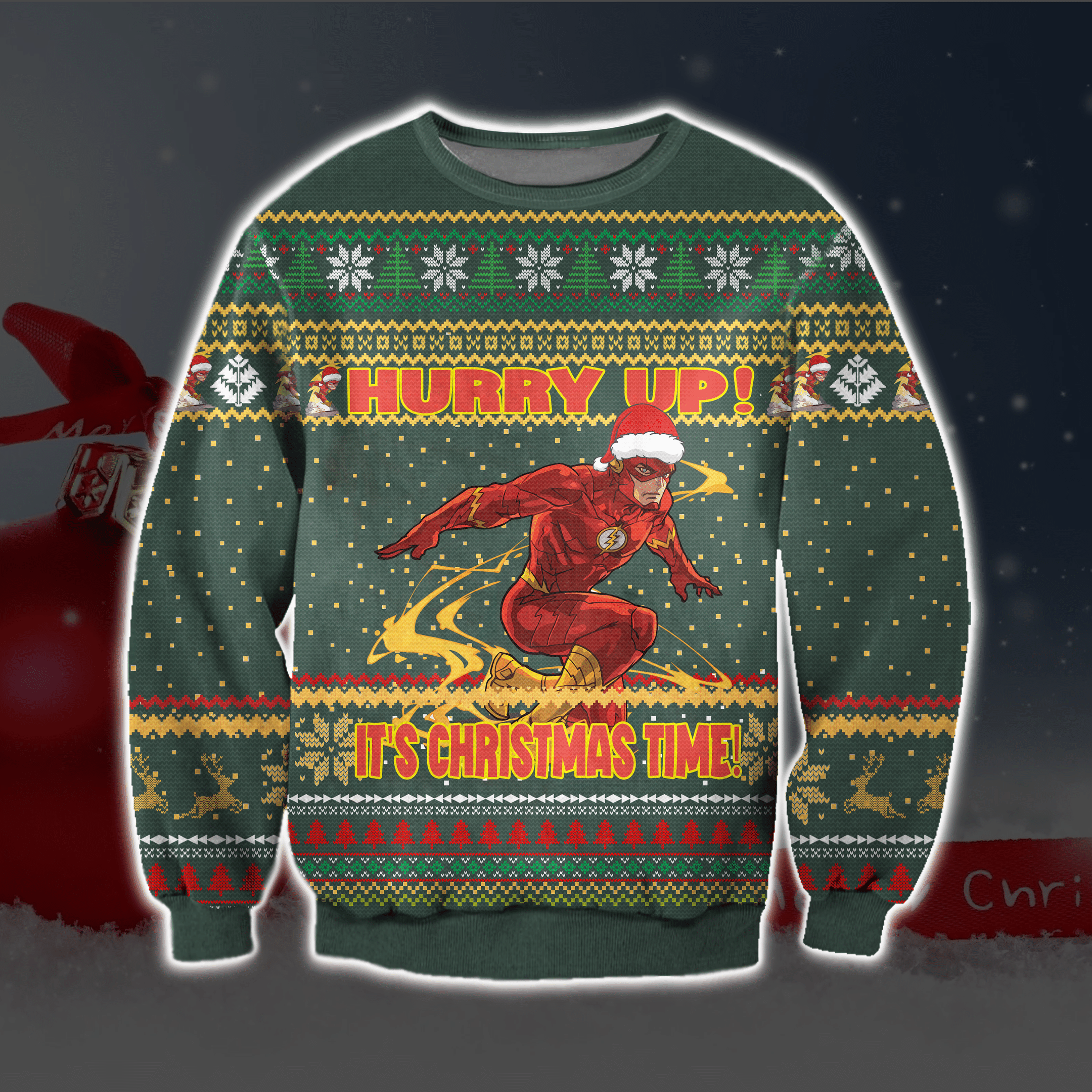 The Flash Ugly Christmas Sweater