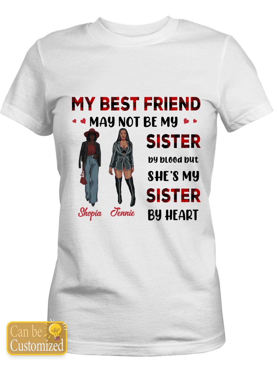 Personalized Shirt To My Best Friends Shirt For Black Girl Shirt For 2 Black Friend