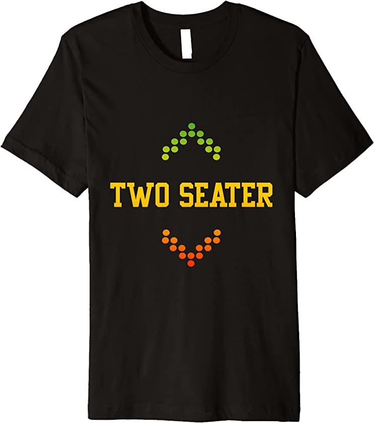 Two Seater Juneteenth Flag June 19 Black African Girls Joke Premium T-Shirt