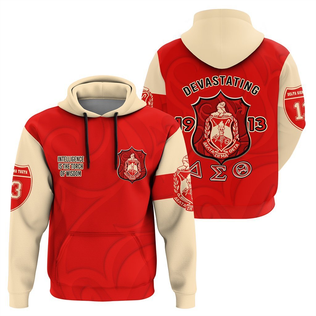 Greek Life Hoodie – Delta Sigma Theta Devastating Pullover Hoodie