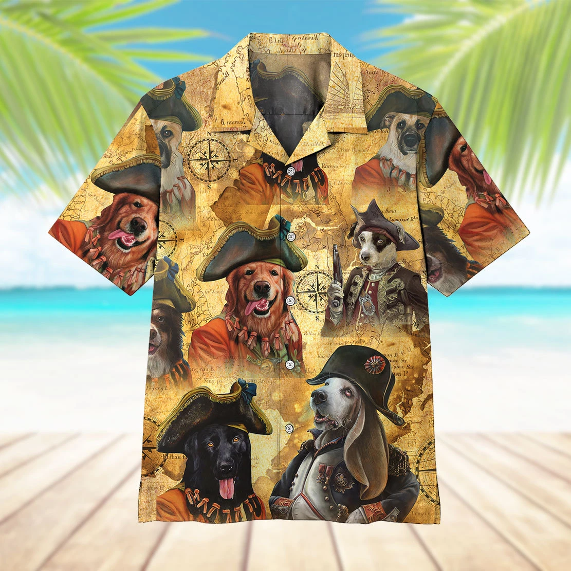 Pirate Dogs Hawaii Shirt For Men And Women Ha32340