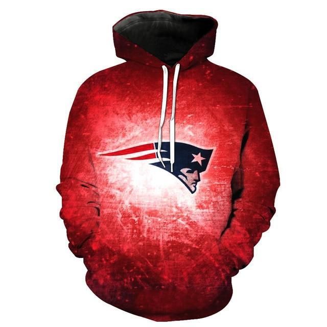 New England Patriots 3D Hoodie