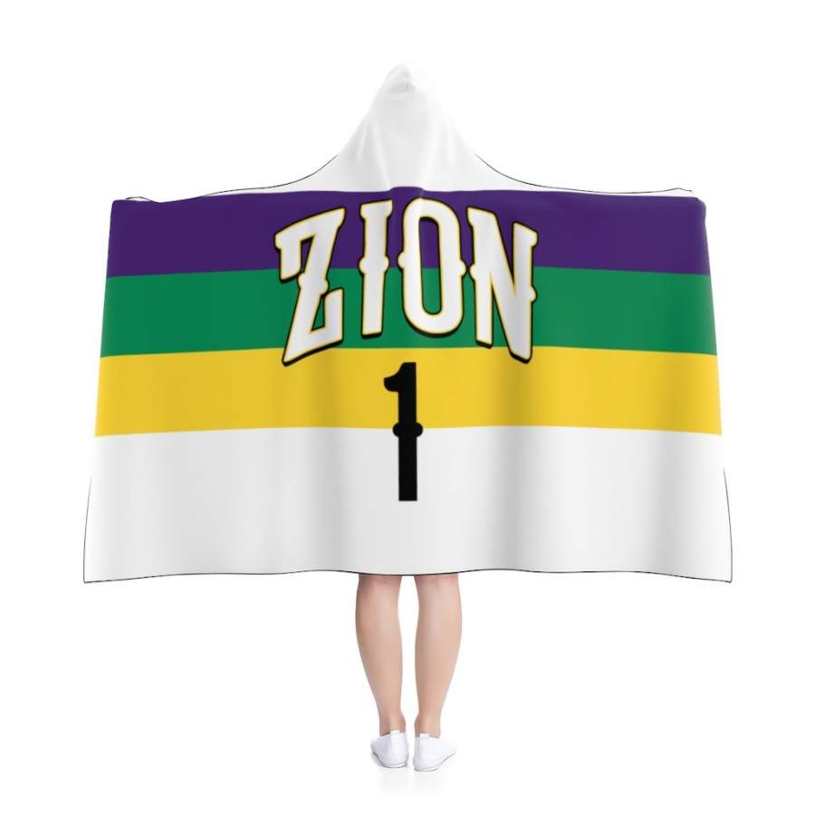 Zion Williamson Hooded Blanket – 1 NOLA City Edition