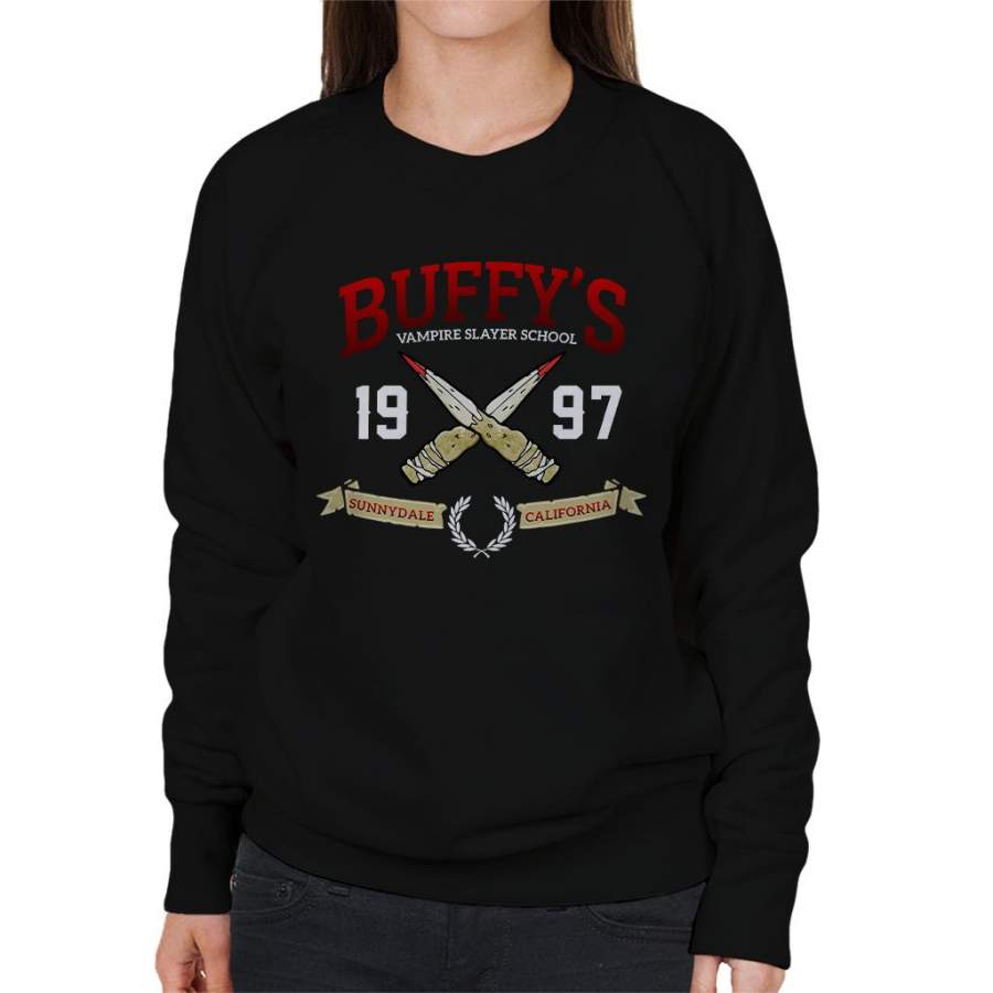Buffys Vampire Slayer School Women’s Sweatshirt