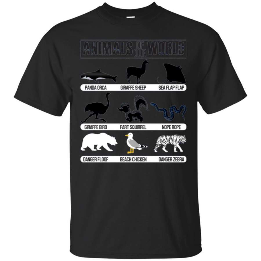 Save Animals Of Our World T-shirt