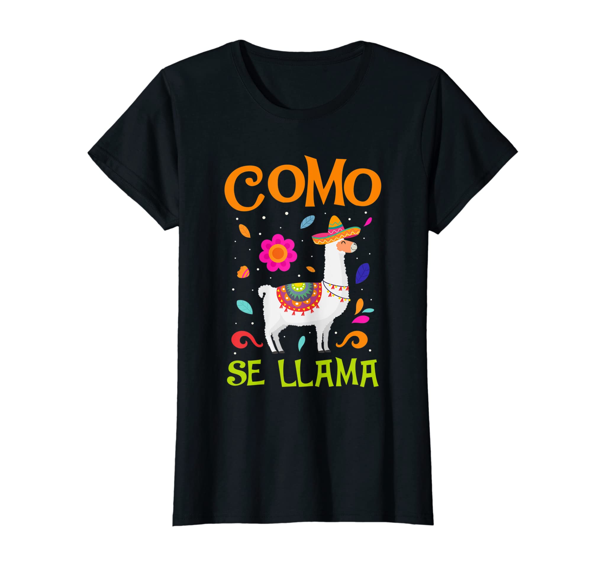 Womens Como Se Llama Shirt Funny Mexican Cinco De Mayo 2021 Gifts T-Shirt