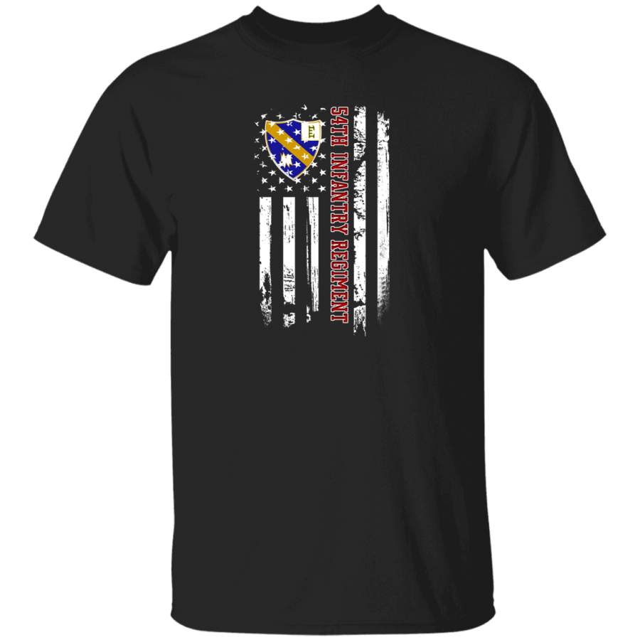 54th Infantry Regiment Veteran American Flag Tshirt Veterans Day Christmas Gift Mug