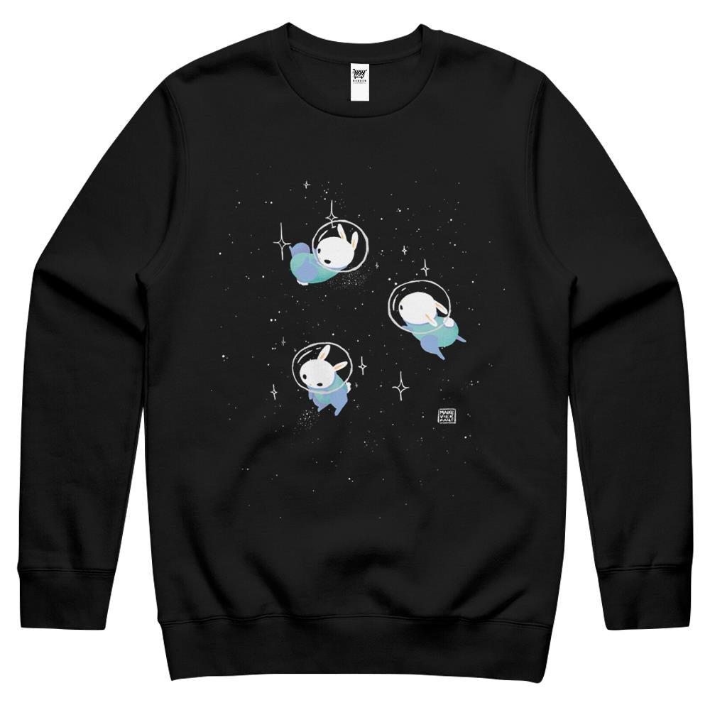 Space Bunnies Crewneck Sweatshirt