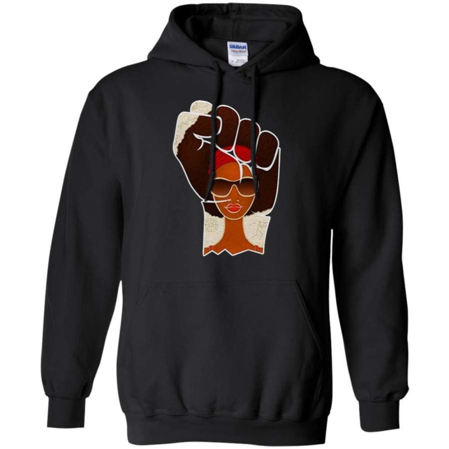 Black Afrocentric power Hoodie – Moano Store