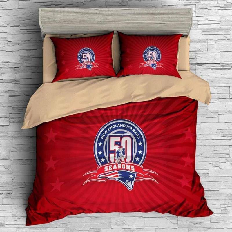 3D Customize New England Patriots Bedding Set Duvet Cover Set Bedroom Set Bedlinen 1