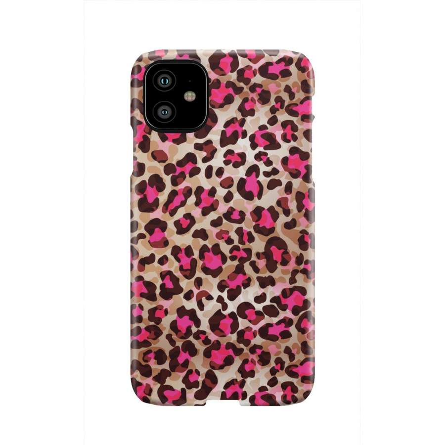 Pink Dot Cheetah Leopard Pattern Print Iphone & Android Phone Cases