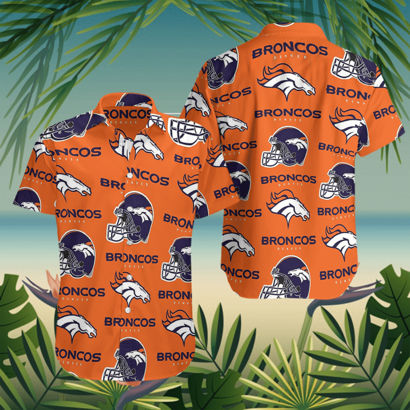 Denver Broncos Hawaiian Shirt For Men For Women