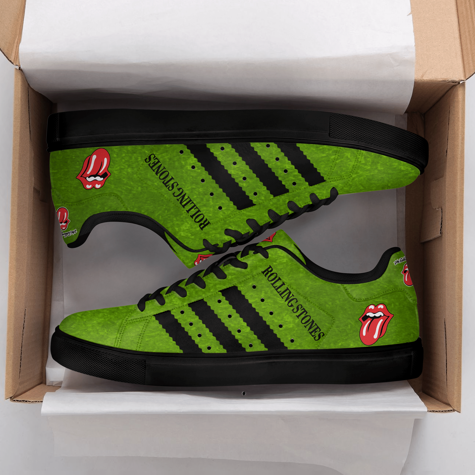 Rolling Stones Low Top Shoes L13