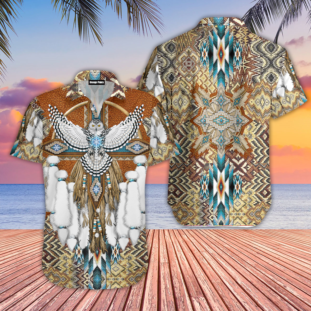 Native Pattern Aloha Hawaii Shirts For Men And Women Ha29533