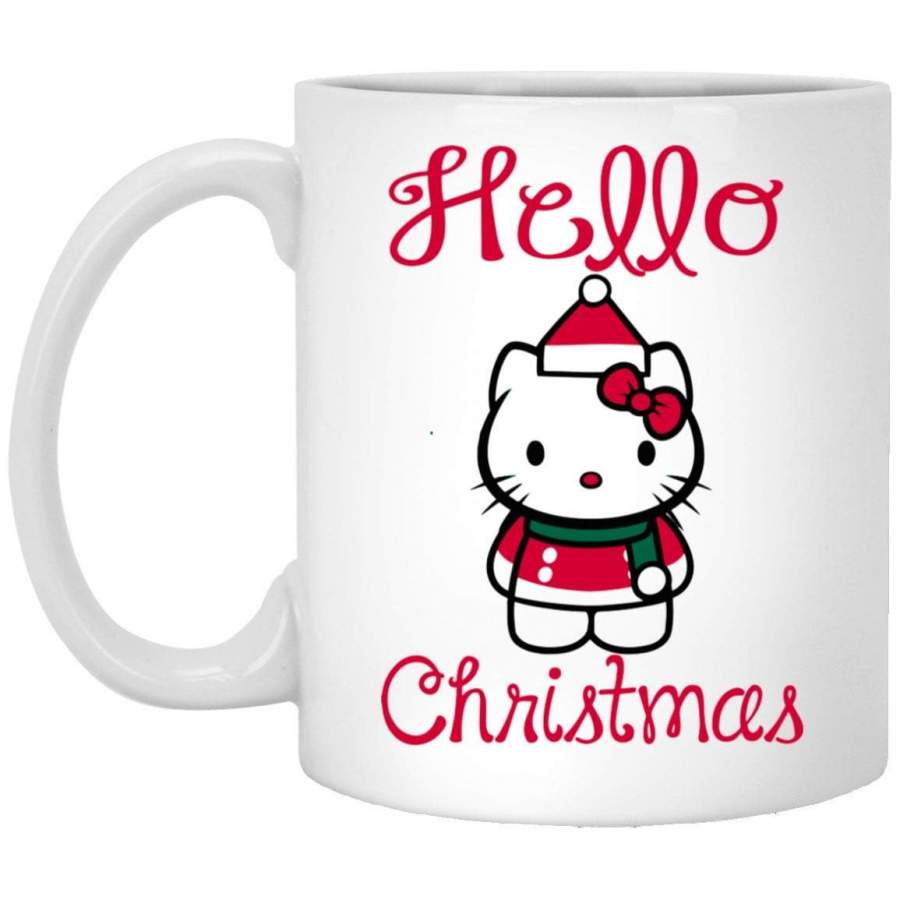 HELLO CHRISTMAS Christmas Coffee Mug