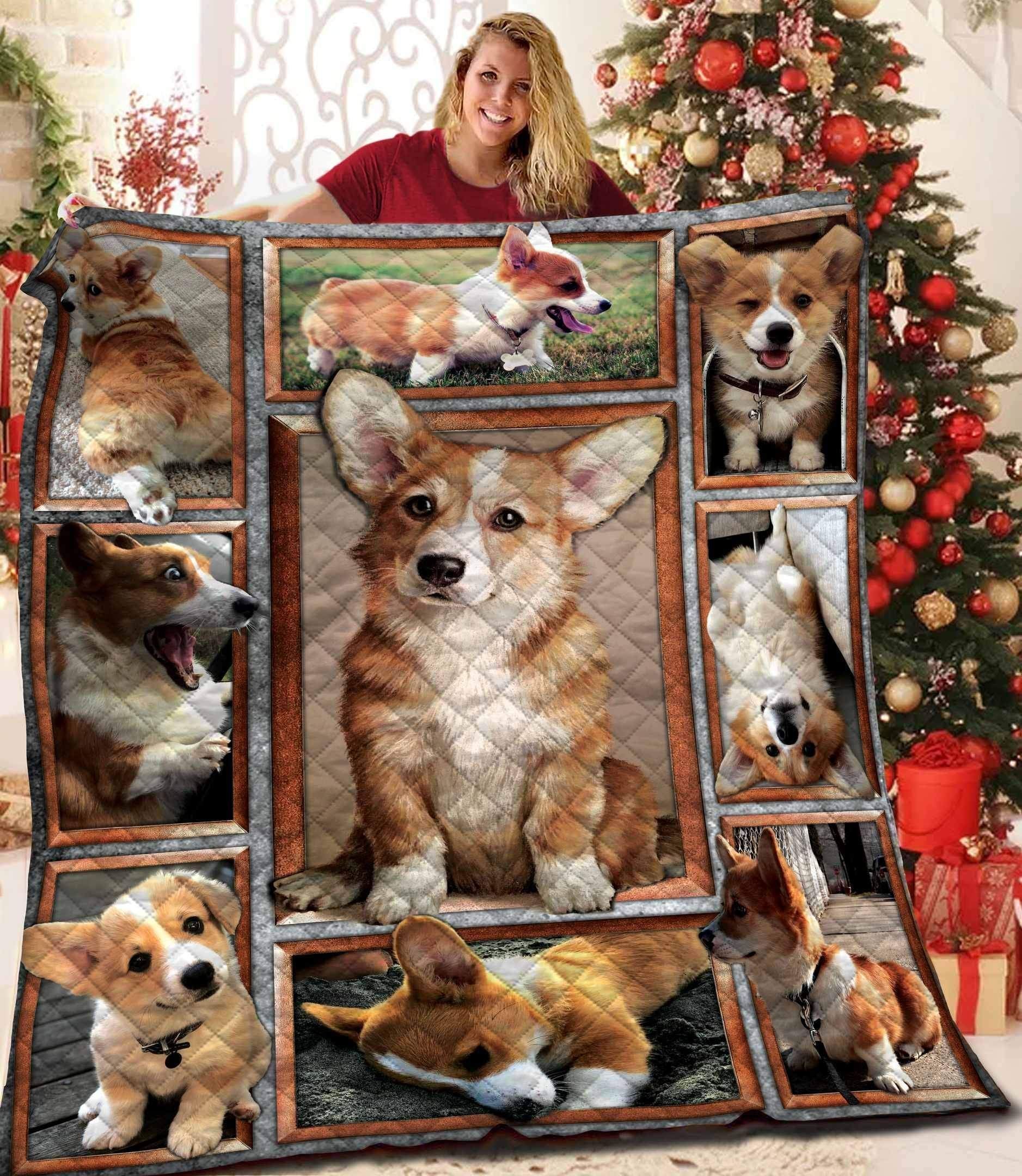 Corgi LTK371 3D Customized Quilt