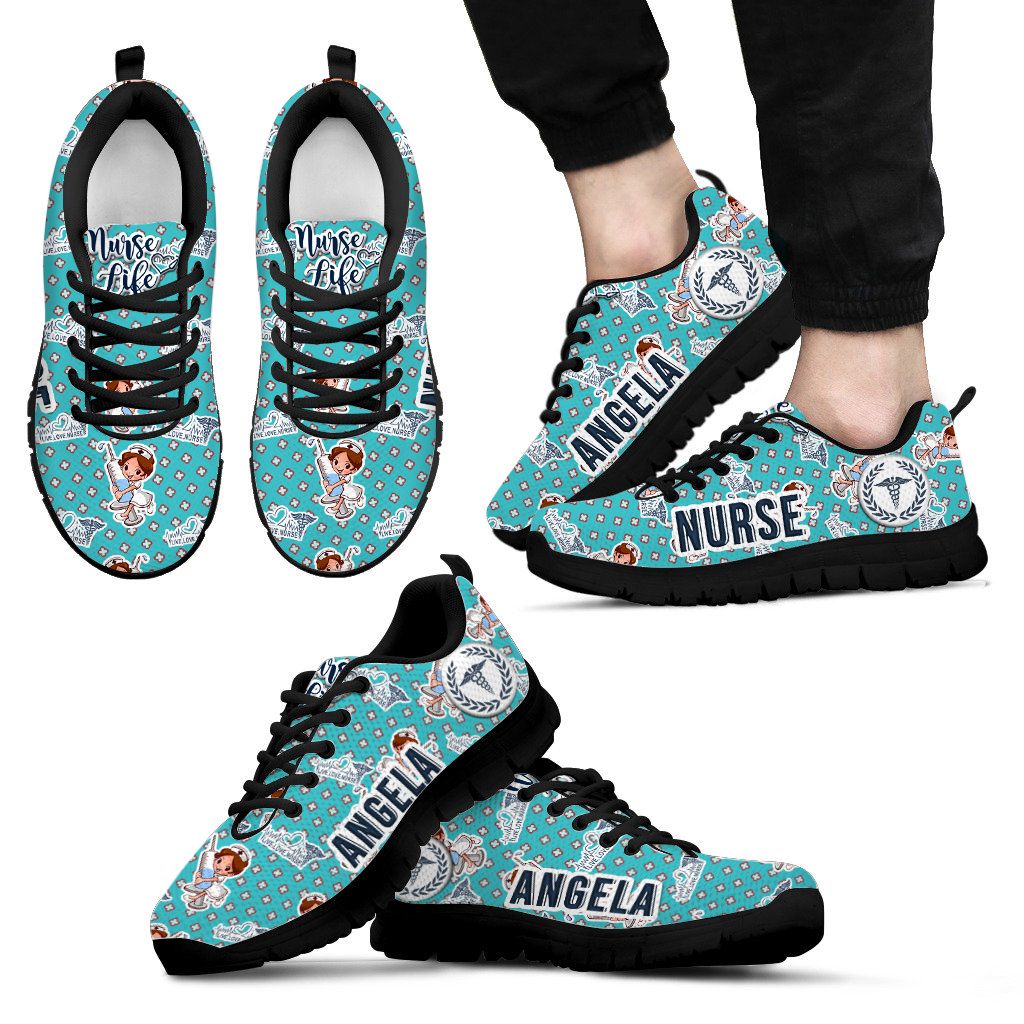 Custom Nurse AN L Sneakers For Men & Women Ver 7