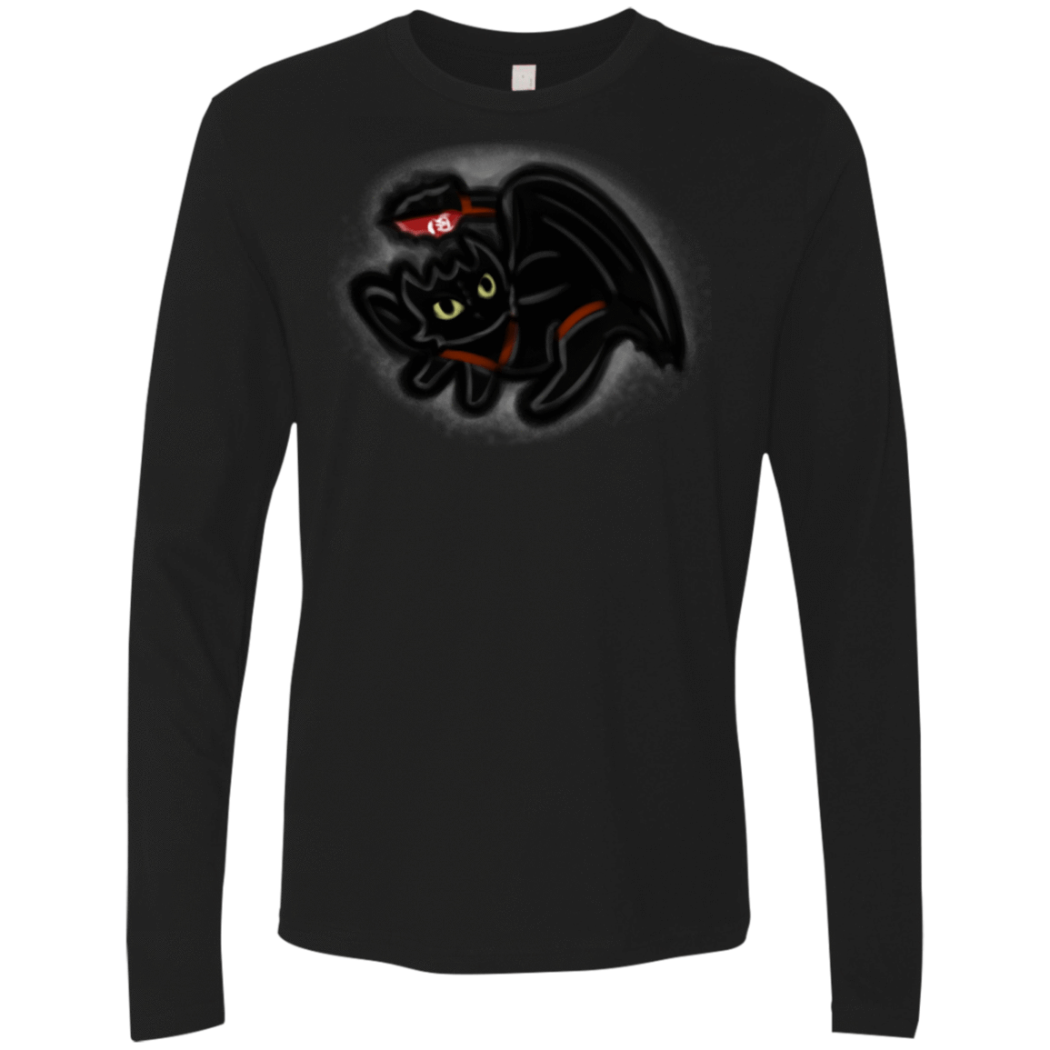 Toothless Simba Mens Premium Long Sleeve