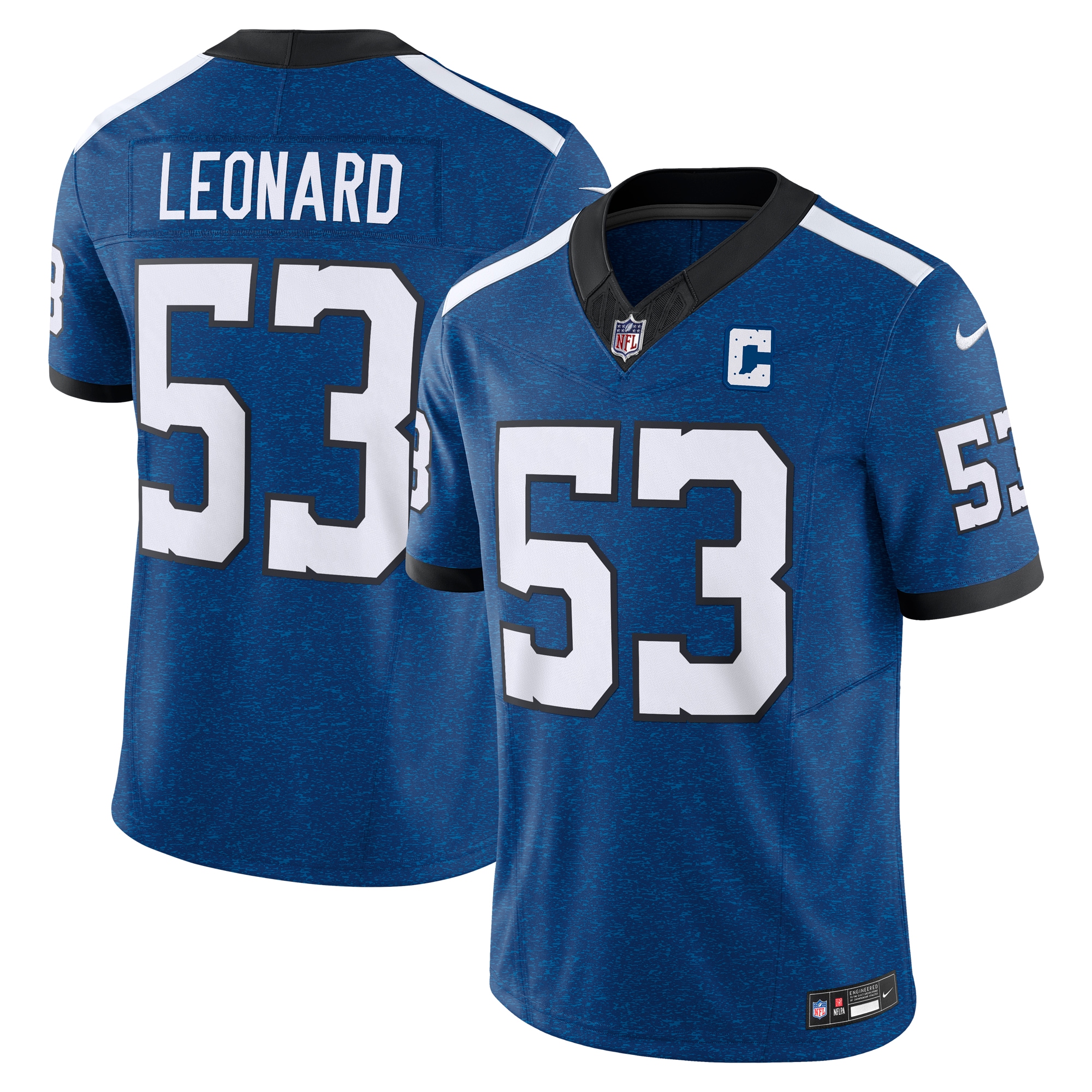 Shaquille Leonard Indianapolis Colts Vapor F.U.S.E. Limited Jersey – Blue