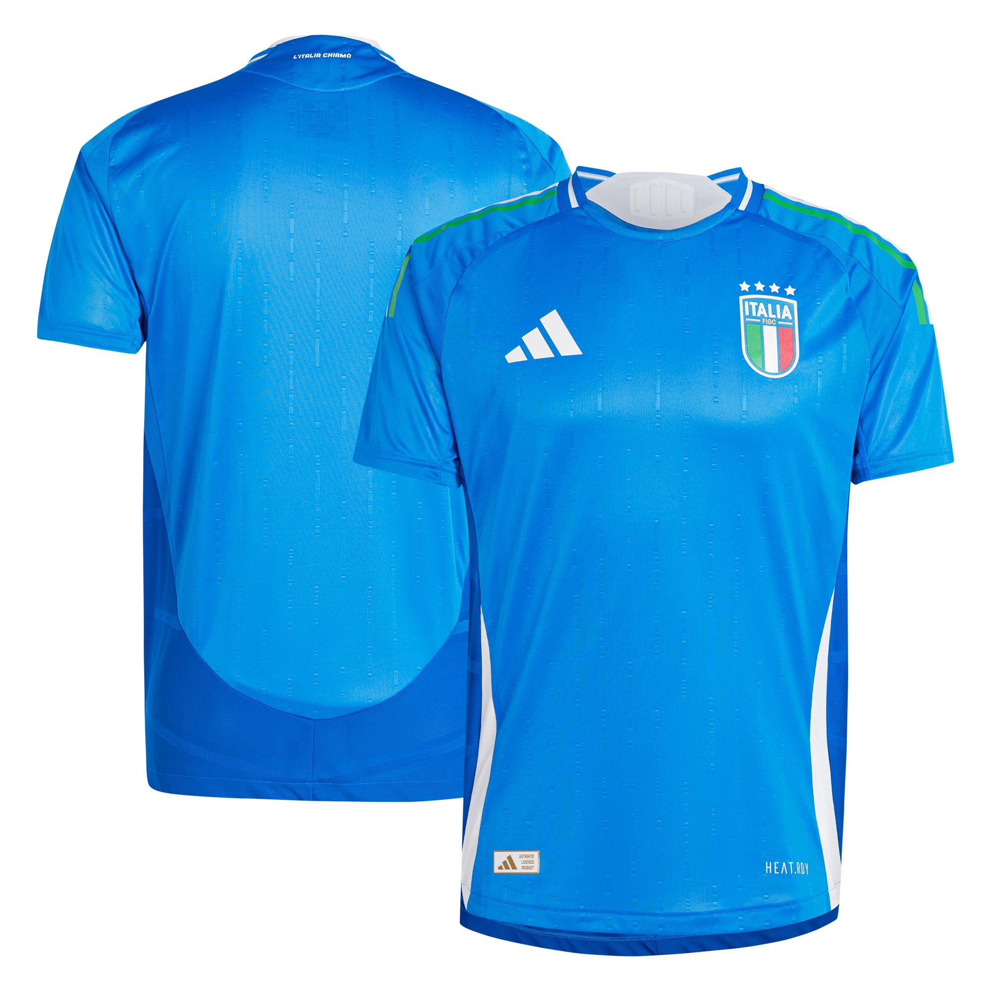 Italy National Team 2024 Home Authentic Jersey – Blue