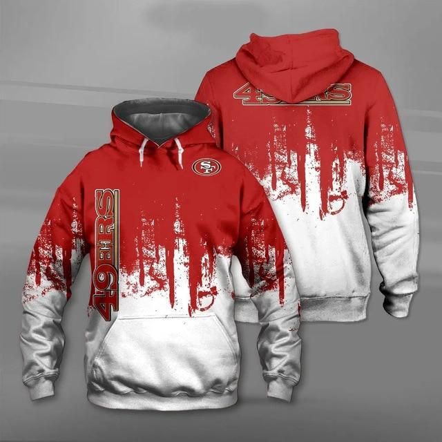 Football Fans Shirt Hoodie San Francisco 49Ers 3D Hoodie