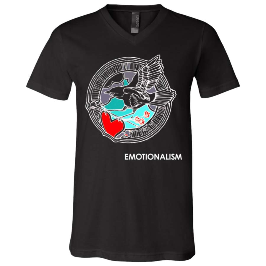 Mens The Avett Brothers Emotionalism V-Neck T-Shirt