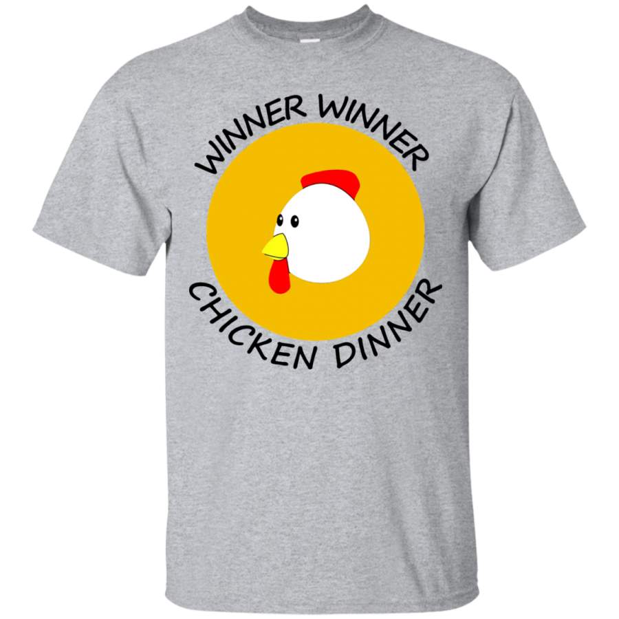 AGR Winner winner chicken dinner Tshirt Black