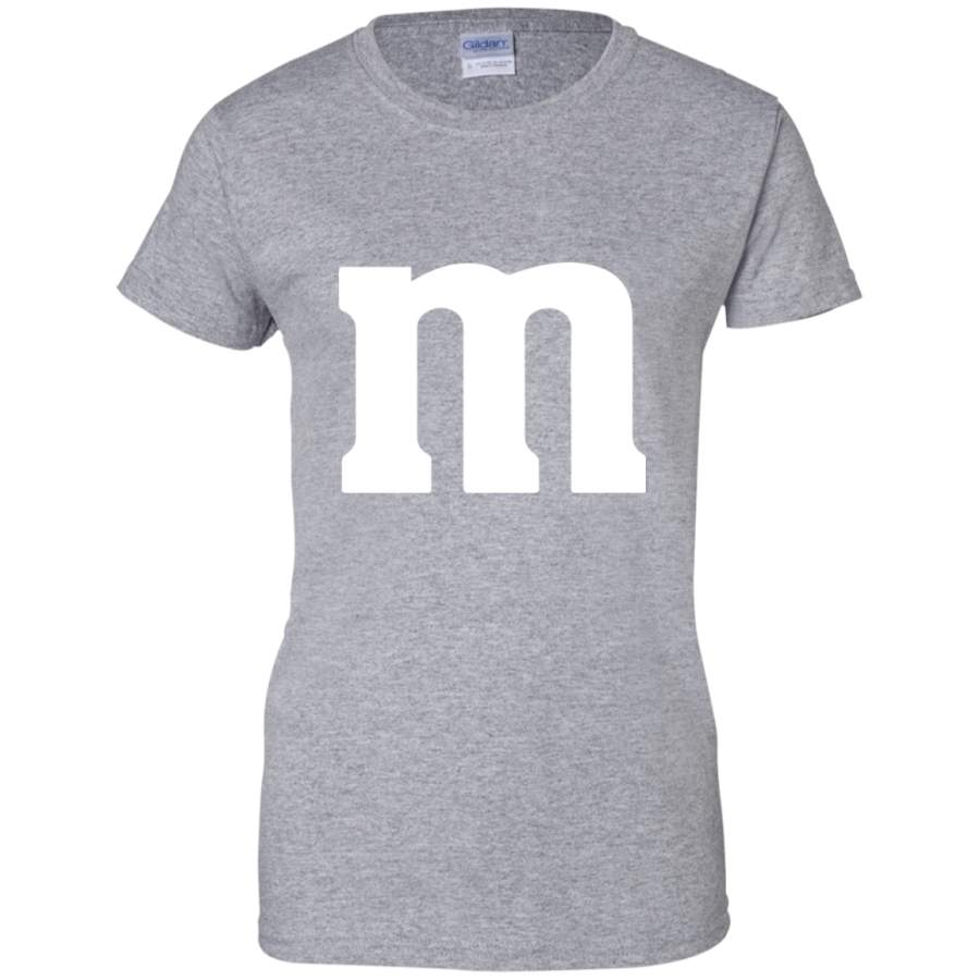 M Candy Easy Halloween Costume T-Shirt Ladies