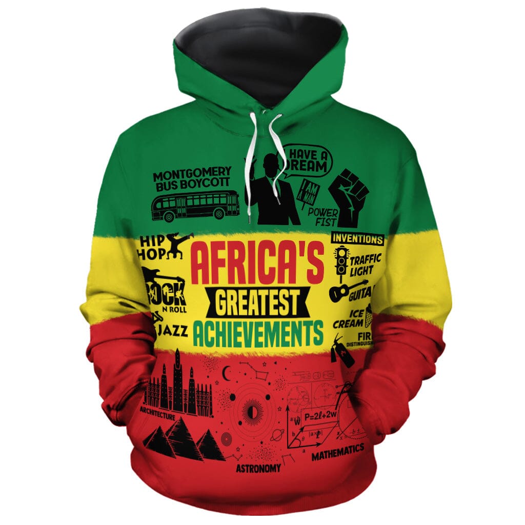 Africa’S Greatest Achievements All-Over Hoodie