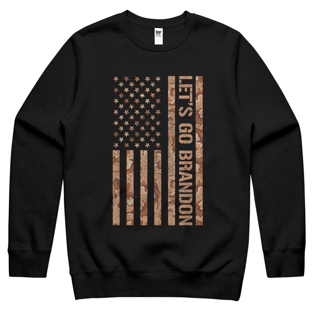 Let’S Go Branson Brandon Conservative Liberal 3 Crewneck Sweatshirt