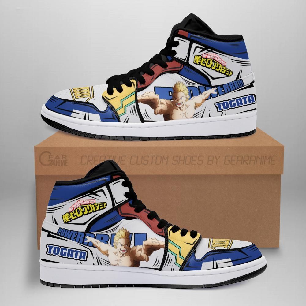 Mirio Togata Skill My Hero Academia Anime Pt04 Air Jordan Shoes Sport Sneakers