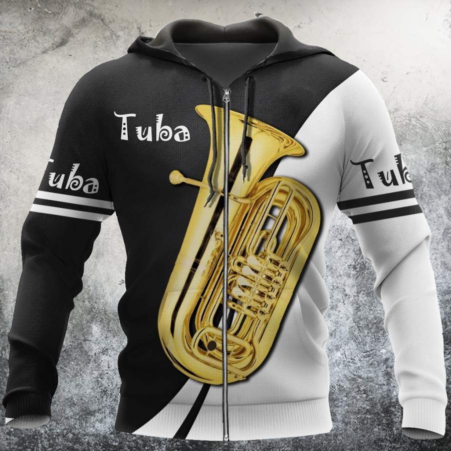 Tuba music 3d hoodie shirt for men and women HG HAC16125