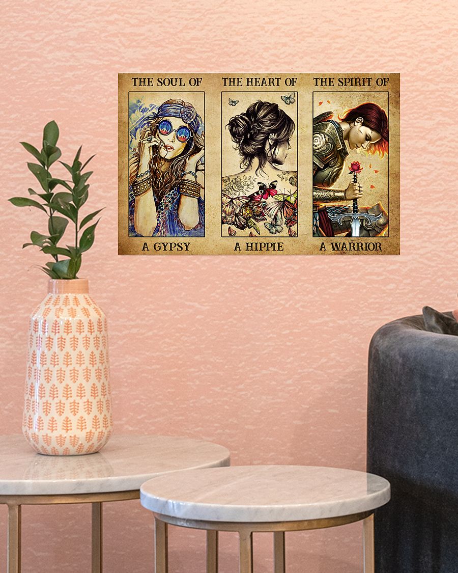 She Had The Soul Of A Gypsy Hippie Poster – Kayli Shop